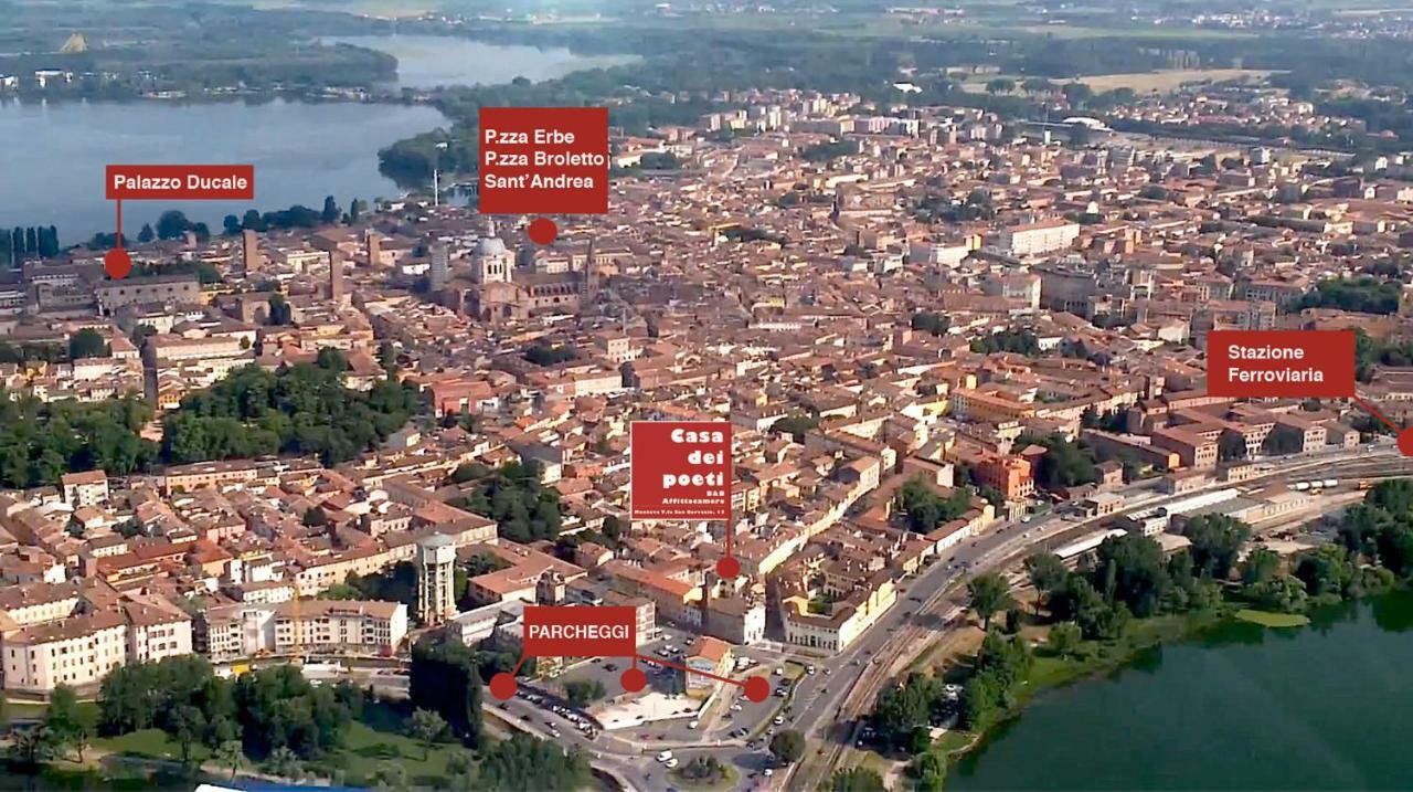 B&B Casa Dei Poeti Mantova Eksteriør billede
